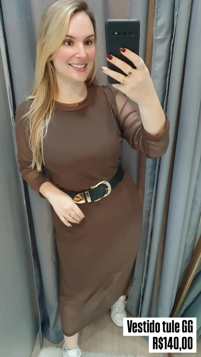 Vestido tule