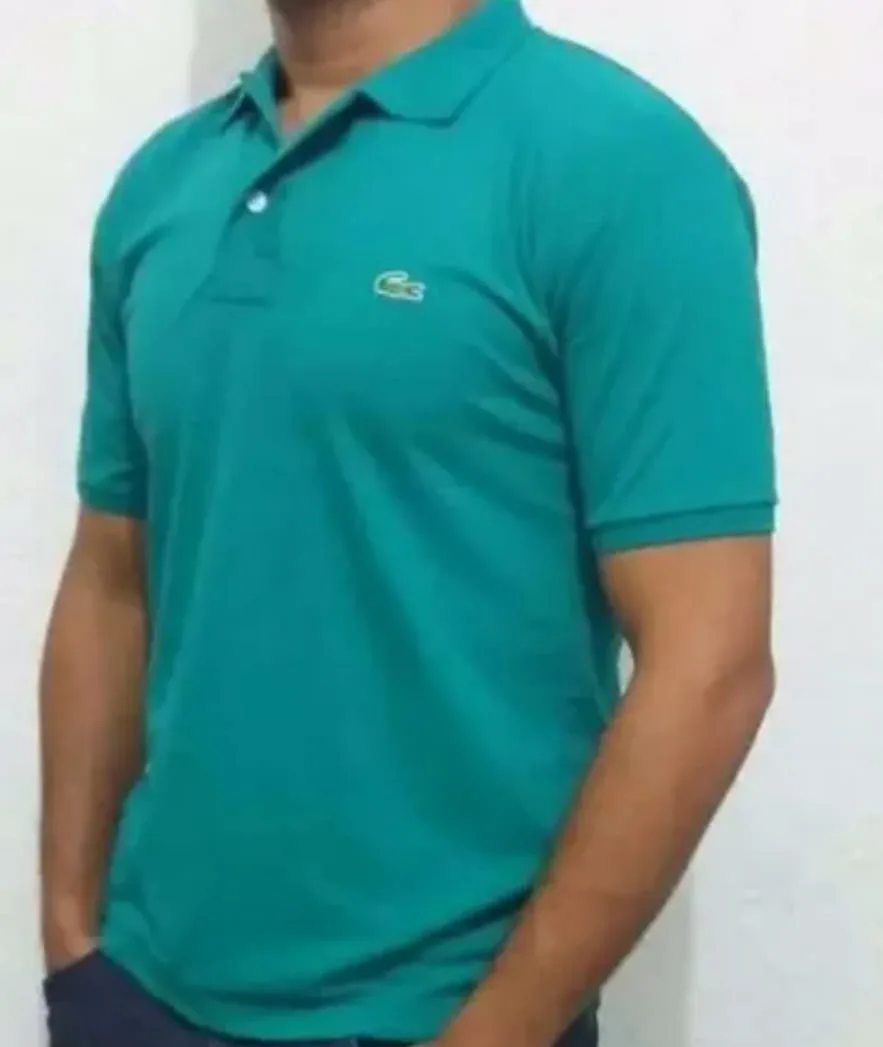 Camisa Polo Masculina Verde
