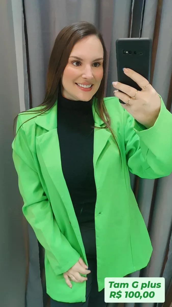 Blazer alongado