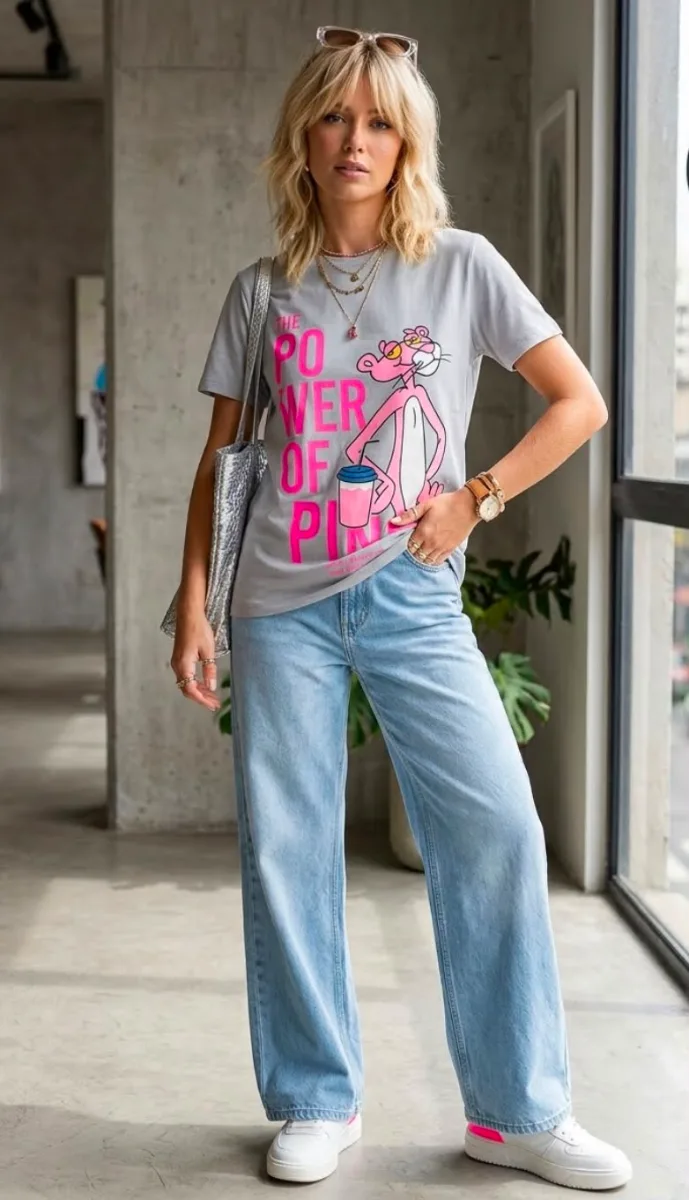 T-shirt estampada