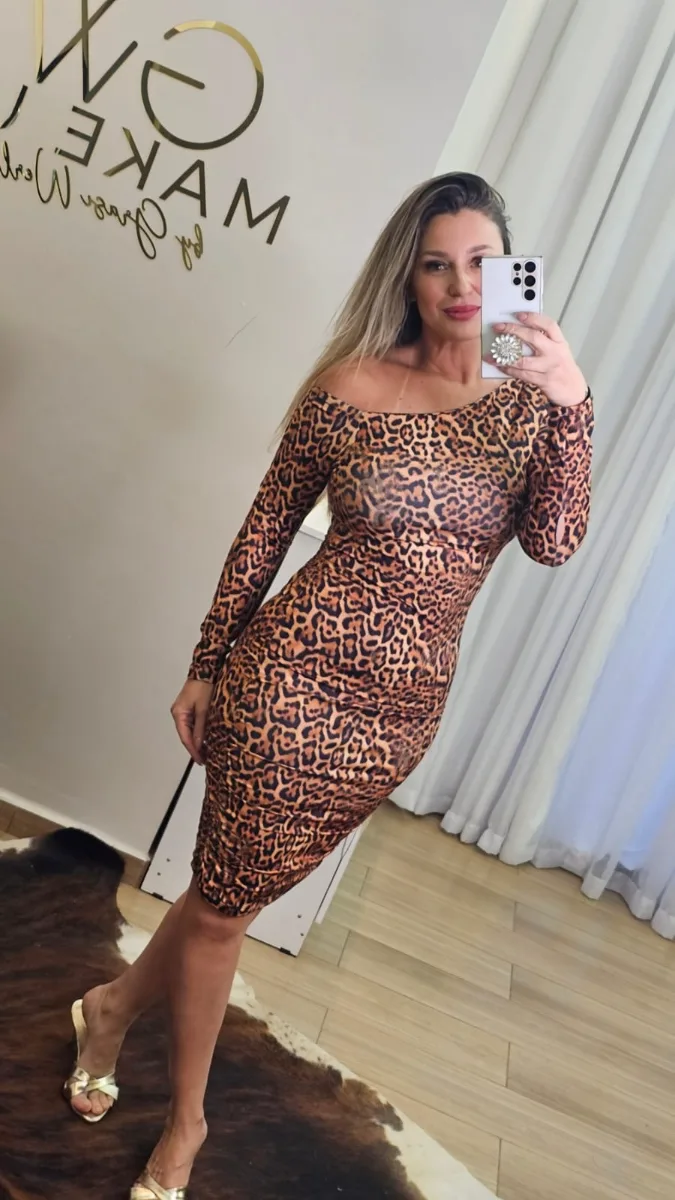 Vestido animal print — foto 2