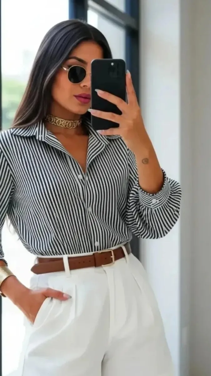 Camisa Listrada