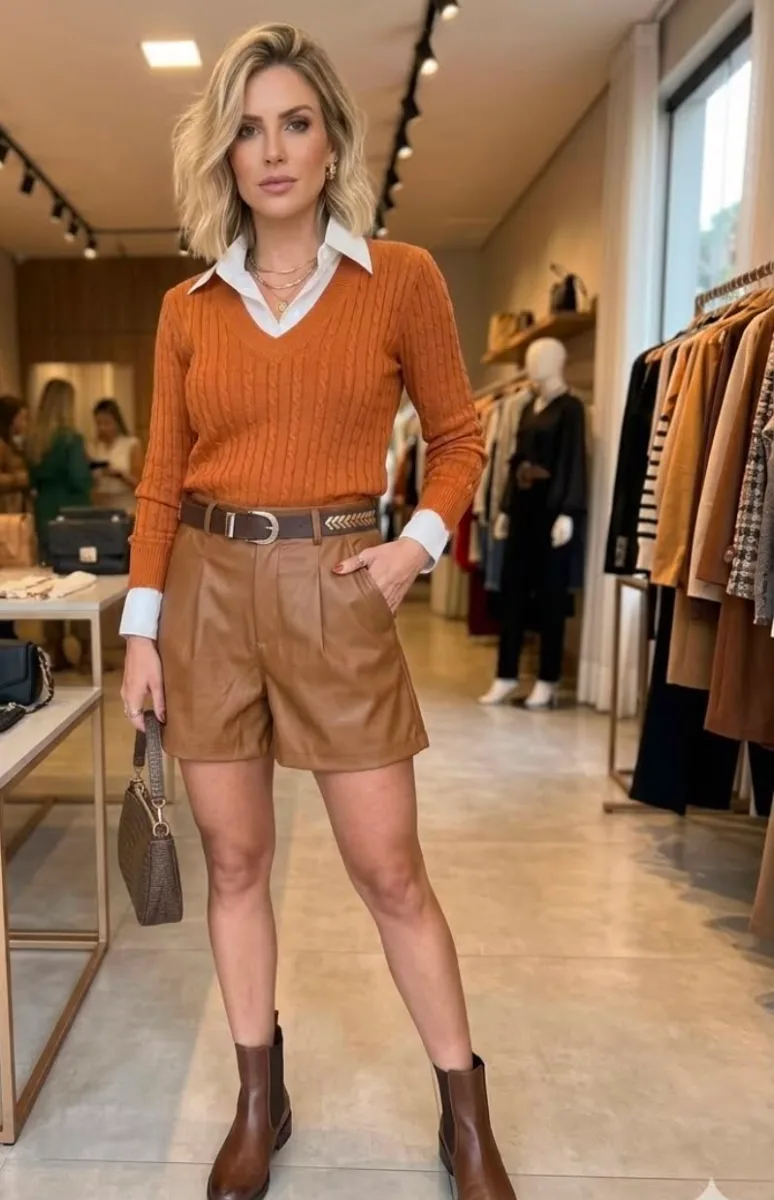 Blusao cropped